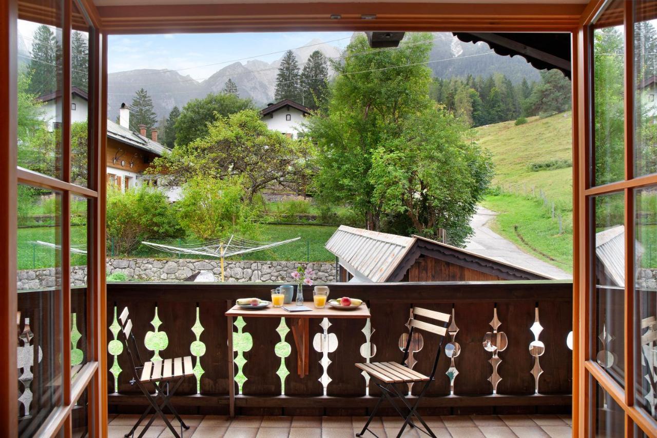 Ferienwohnung Zugspitznest ไกรน์เนา ภายนอก รูปภาพ