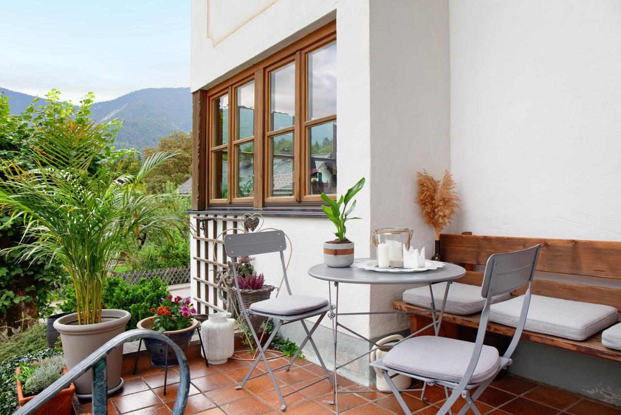 Ferienwohnung Zugspitznest ไกรน์เนา ภายนอก รูปภาพ